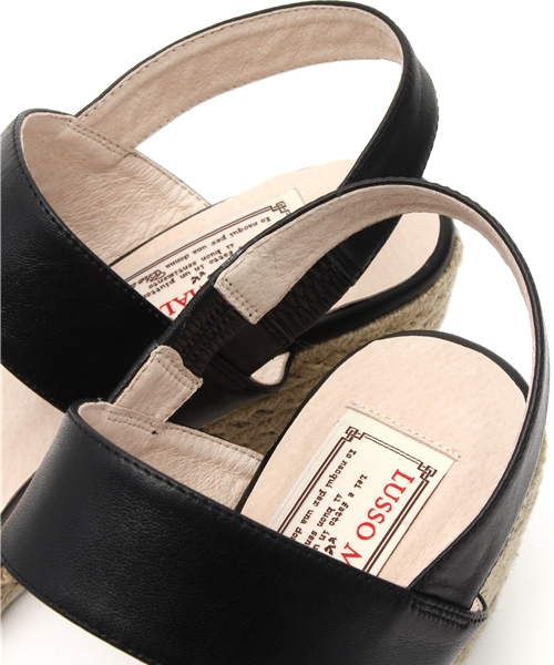 LUSSO MALENA（ルッソマレーナ）の「2本ベルトサンダル（サンダル・レディース・シルバー/ブラック/ホワイト/ネイビー・37/36/38/35/39）」の7枚目の写真