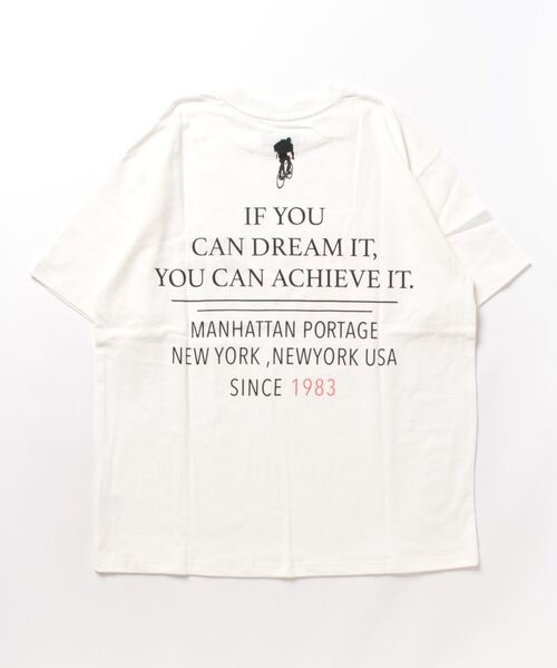 Manhattan Portage（マンハッタンポーテージ）の「S/S Print T-Shirt（Tシャツ/カットソー・メンズ・ホワイト/チャコール・LARGE/MEDIUM）」の12枚目の写真