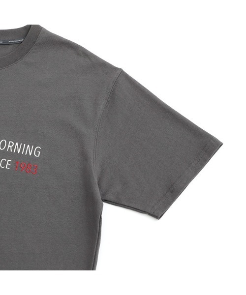 Manhattan Portage（マンハッタンポーテージ）の「S/S Print T-Shirt（Tシャツ/カットソー・メンズ・ホワイト/チャコール・LARGE/MEDIUM）」の6枚目の写真