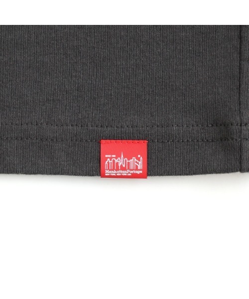 Manhattan Portage（マンハッタンポーテージ）の「S/S Print T-Shirt（Tシャツ/カットソー・メンズ・ホワイト/チャコール・LARGE/MEDIUM）」の8枚目の写真