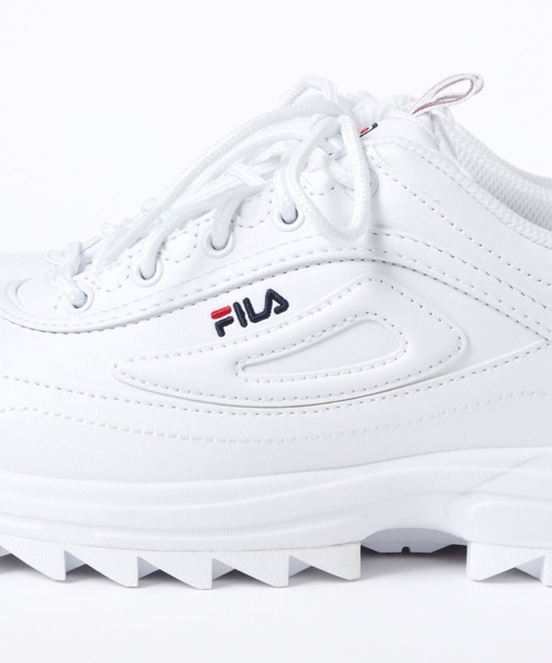 Heather（ヘザー）の「【FILA】Distorter Premium　168258（スニーカー・レディース・ホワイト/ベージュ・M/L）」の9枚目の写真