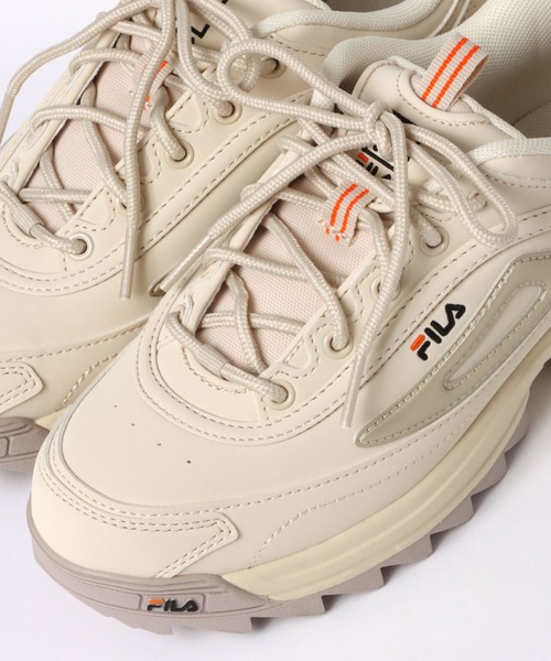 Heather（ヘザー）の「【FILA】Distorter Premium　168258（スニーカー・レディース・ホワイト/ベージュ・M/L）」の6枚目の写真