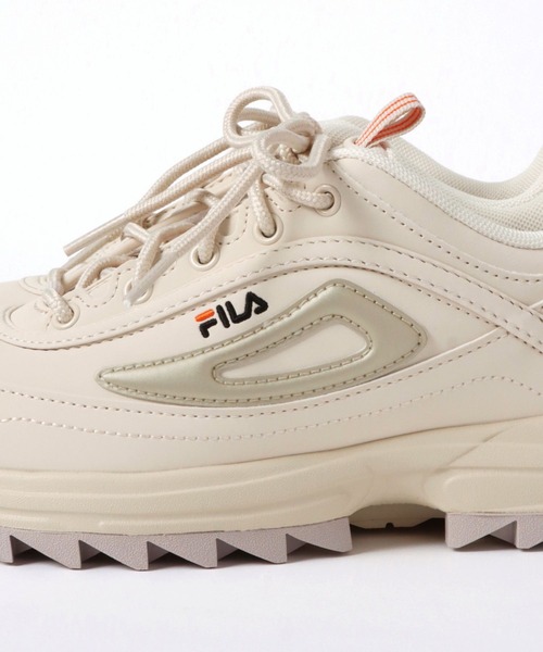 Heather（ヘザー）の「【FILA】Distorter Premium　168258（スニーカー・レディース・ホワイト/ベージュ・M/L）」の8枚目の写真