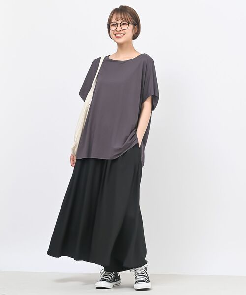 rps（アールピーエス）の「タックフレアパンツ（その他パンツ・レディース・カーキ/ブラック/ベージュ/ネイビー・フリー）」の15枚目の写真
