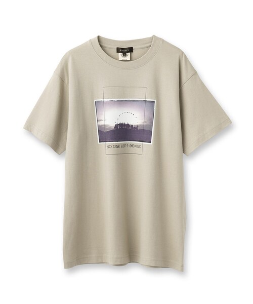 Reflect(リフレクト)の「【WORLD for the World/洗える】フォトプリントTシャツ(Tシャツ/カットソー・レディース・ライトベージュ・09)」の2枚目の写真