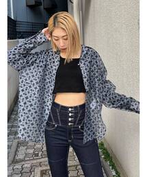 EMODA | モノグラムエアリーシャツ(シャツ/ブラウス)