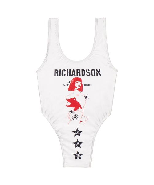 RICHARDSON（リチャードソン）の「【RIchardson/リチャードソン】 Crazy Horse Swimsuit クレイジーホーススウィムスーツ（水着・レディース・ホワイト・M/S）」の2枚目の写真