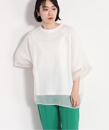 オーガンジーレイヤードTee