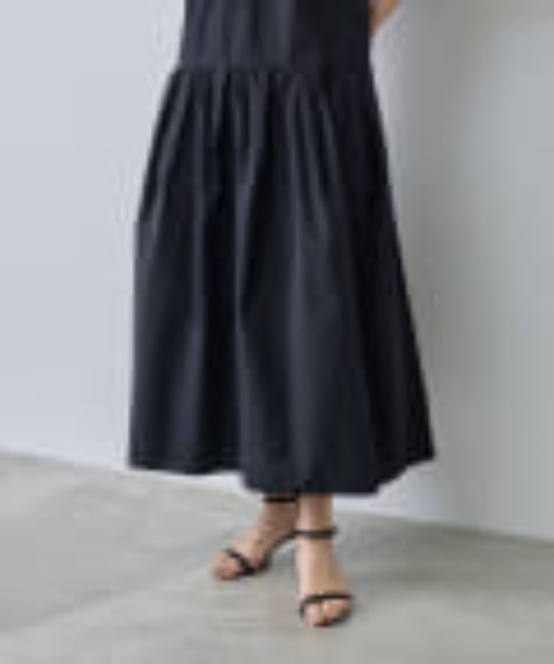 BEARDSLEY ビアズリー 袖変形バルーンワンピース ロングワンピース BEARDSLEY（ビアズリー）の「《ビアズリー》袖変形バルーン