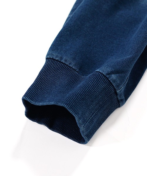 セール】【SOMEDIFF】カットデニムクロップドジョガーパンツ セール】【SOMEDIFF】カットデニムクロップドジョガーパンツ