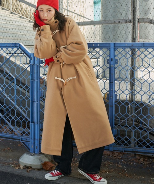 Auntie Rosa Holiday メルトンダッフルコート Auntie Rosa Holiday（アンティローザホリデー）の「メルトン