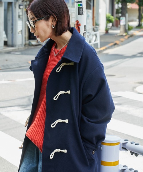 Auntie Rosa Holiday メルトンダッフルコート Auntie Rosa Holiday（アンティローザホリデー）の「メルトン
