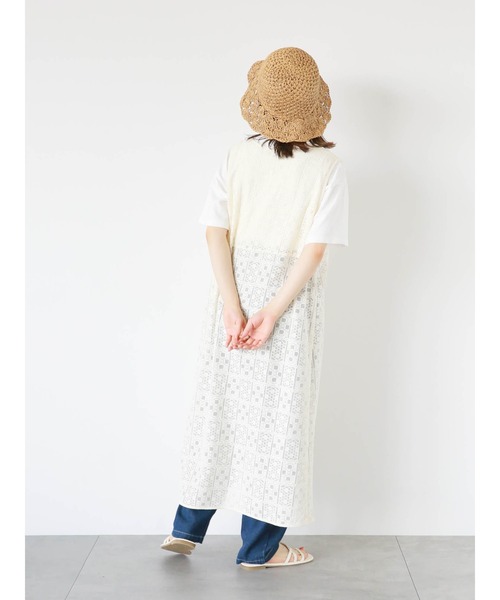 ehka sopo - エヘカソポ　レースジレ　ホワイト　新品 ehka sopo エヘカソポ - ファッション通販 MAGASEEK(マガシーク)