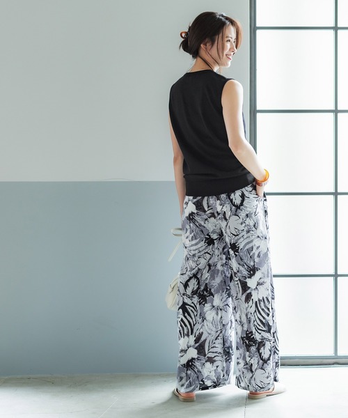 coca（coca）（コカ）の「ベーシックニットタンクトップ（タンクトップ・レディース・ライトベージュ/ブルー/ブラウン/ブラック・S/M/L）」の14枚目の写真