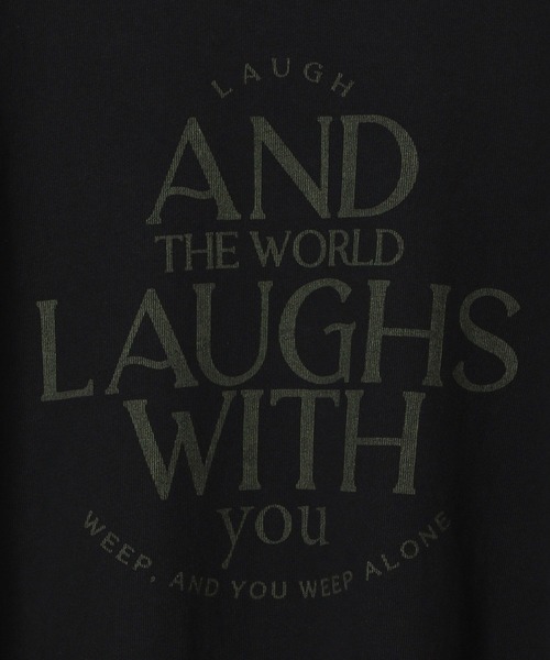 PBLIM(ページボーイリム)の「PBLIM/ユーズドテイストロゴT(Tシャツ/カットソー・レディース・オレンジ/オフホワイト/ブラック・MEDIUM/LARGE)」の10枚目の写真