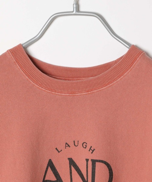 PBLIM(ページボーイリム)の「PBLIM/ユーズドテイストロゴT(Tシャツ/カットソー・レディース・オレンジ/オフホワイト/ブラック・MEDIUM/LARGE)」の18枚目の写真