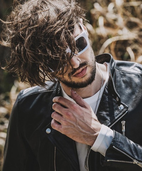 NO ID.（ノーアイディ）の「mko11322-ﾎﾟﾘｺﾞﾝｶｯﾄｻﾝｸﾞﾗｽｱｲｳｪｱ（サングラス・メンズ・ホワイト/ブラック・ONE SIZE）」の3枚目の写真