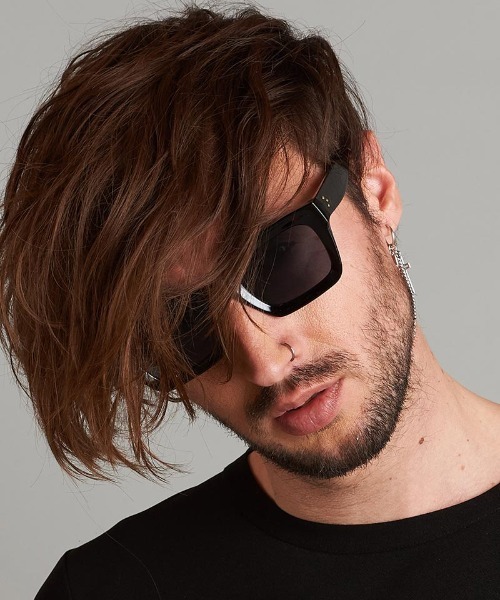 NO ID.（ノーアイディ）の「mko11322-ﾎﾟﾘｺﾞﾝｶｯﾄｻﾝｸﾞﾗｽｱｲｳｪｱ（サングラス・メンズ・ホワイト/ブラック・ONE SIZE）」の11枚目の写真