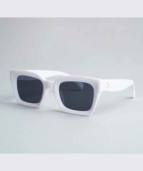 NO ID.（ノーアイディ）の「mko11322-ﾎﾟﾘｺﾞﾝｶｯﾄｻﾝｸﾞﾗｽｱｲｳｪｱ（サングラス・メンズ・ホワイト/ブラック・ONE SIZE）」の17枚目の写真