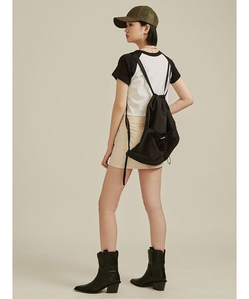 EMODA（エモダ）の「ラグランロゴTシャツ（Tシャツ/カットソー・レディース・レッド/パープル/ブラック・FREE）」の8枚目の写真