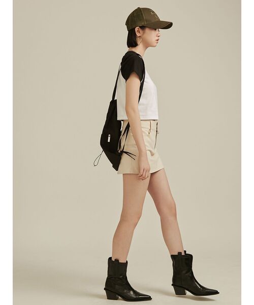 EMODA（エモダ）の「ラグランロゴTシャツ（Tシャツ/カットソー・レディース・レッド/パープル/ブラック・FREE）」の9枚目の写真