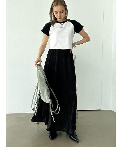 EMODA（エモダ）の「ラグランロゴTシャツ（Tシャツ/カットソー・レディース・レッド/パープル/ブラック・FREE）」の17枚目の写真