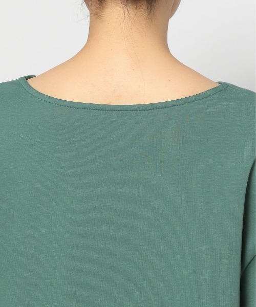 mysty woman（ミスティウーマン）の「ハートネックダンボールプルオーバー968222（Tシャツ/カットソー・レディース・ブラック/ベージュ/グリーン・FREE）」の10枚目の写真