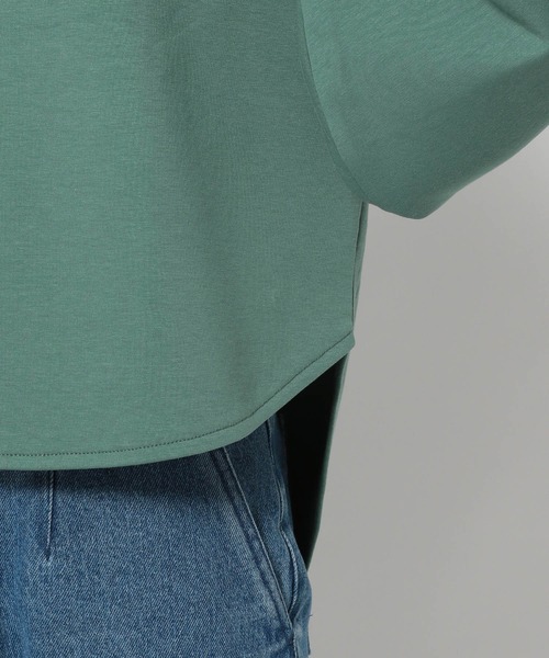 mysty woman（ミスティウーマン）の「ハートネックダンボールプルオーバー968222（Tシャツ/カットソー・レディース・ブラック/ベージュ/グリーン・FREE）」の13枚目の写真