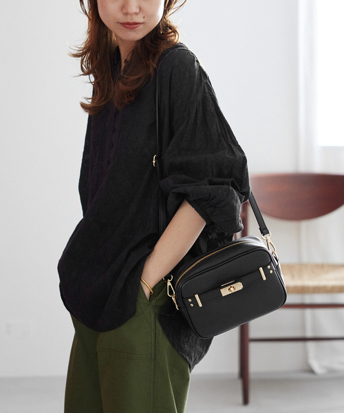 JOURNAL STANDARD relume(ジャーナルスタンダード レリューム)の「《追加4》コットンジャガードギャザーブラウス(シャツ/ブラウス・レディース・ホワイト/ブラック・FREE)」の18枚目の写真