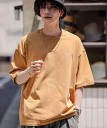 【SIGNAL SPORTS】ワンポイント刺繍/ピグメントTシャツ