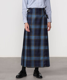 O'NEIL of DUBLIN | O'NEIL OF DUBLIN | ウーステッドウール ロングキルトスカート WOMEN(スカート)
