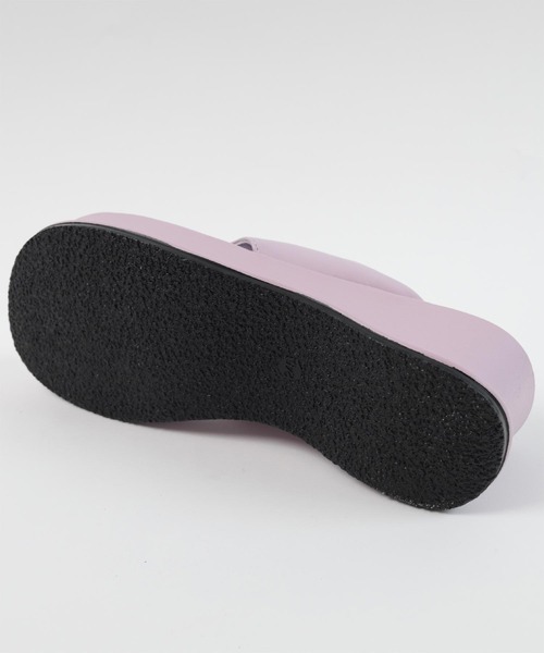 SEA DRESS（シードレス）の「厚底ｸｯｼｮﾝﾄﾝｸﾞｻﾝﾀﾞﾙ（サンダル・レディース・ホワイト系その他/オフホワイト/ラベンダー/ブラック・M/L/S/LL）」の12枚目の写真