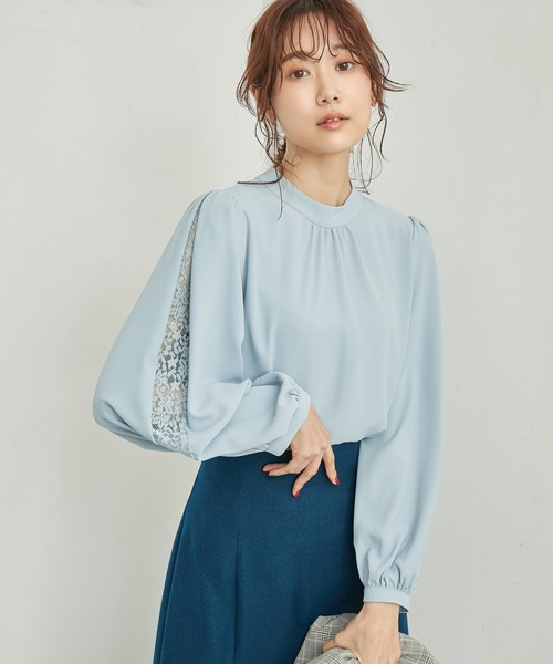 ROPE' PICNIC（ロペピクニック）の「袖レースブラウス（シャツ