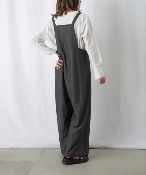 tシャツ LC/LLL シャーリングクルーネックカットソー レディース LADY LUCK LUCA tシャツ LC/LLL シャーリングクルーネック
