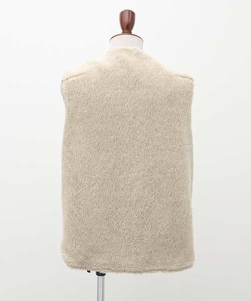 URU（ウル）の「【URU / ウル】CUT JACQUARD ZIP UP VEST（その他アウター・メンズ・ブルー系その他・3）」の21枚目の写真