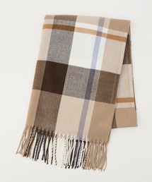 Honeys（ハニーズ）の「大きめチェック柄ストール（ストール/ショール）」