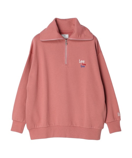 Lee(リー)の「Lee×e.m.a.e. ハーフジップ刺繍スウェット(スウェット・レディース・ブルー/ピンク/オフホワイト・FREE)」の19枚目の写真