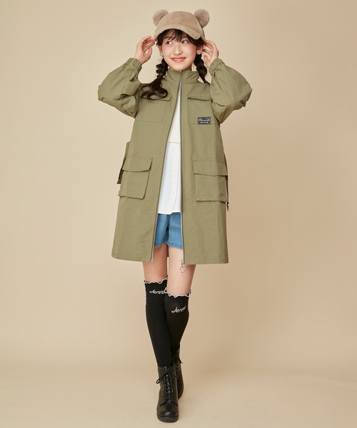 JENNI love(ジェニィラブ)の「ジャガードニットドッキングトップス(ニット/セーター・キッズ・サックスブルー/チャコールグレー/オフホワイト・130cm/140cm/150cm/160cm)」の13枚目の写真