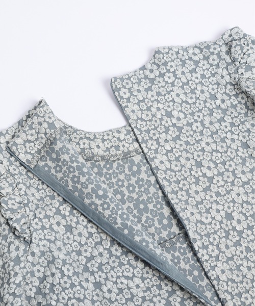ジャガードフリルワンピース（ワンピース）｜SUGAR BISKET（シュガービスケット）