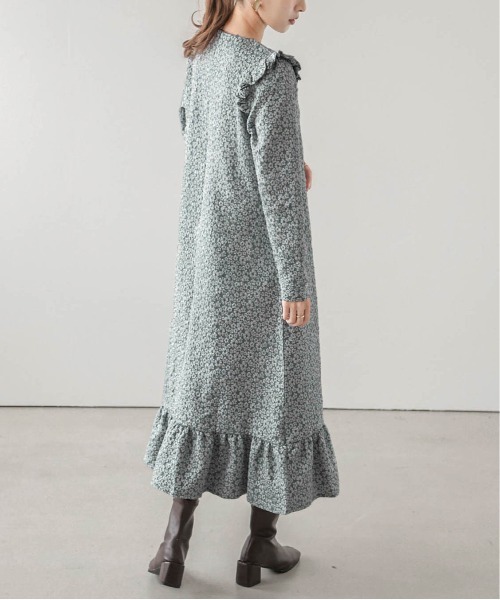 ジャガードフリルワンピース（ワンピース）｜SUGAR BISKET（シュガービスケット）