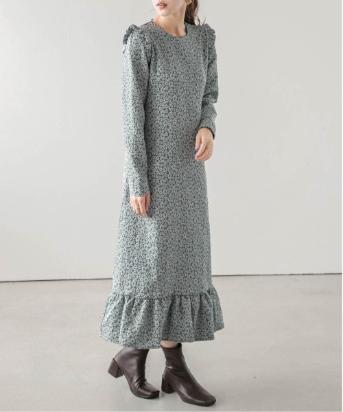 ジャガードフリルワンピース（ワンピース）｜SUGAR BISKET（シュガービスケット）
