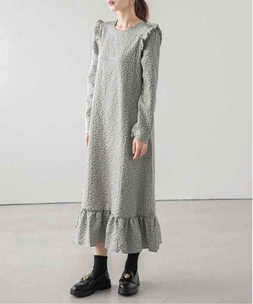 ジャガードフリルワンピース（ワンピース）｜SUGAR BISKET（シュガービスケット）