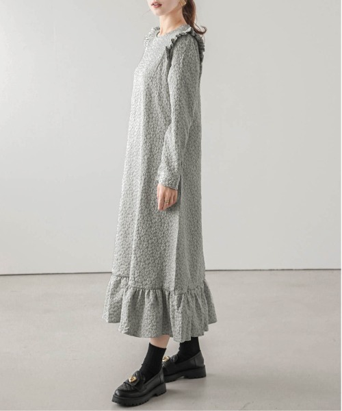 ジャガードフリルワンピース（ワンピース）｜SUGAR BISKET（シュガービスケット）
