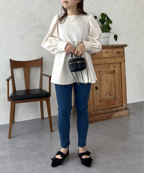 prose verse（プロズヴェール）の「ストレッチスキニーデニム（デニムパンツ・レディース・ブラック/ブルー/サックスブルー・LARGE/MEDIUM/MP）」の13枚目の写真