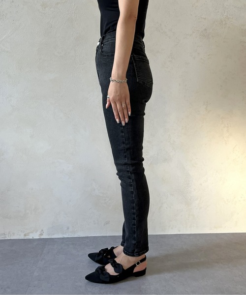 prose verse（プロズヴェール）の「ストレッチスキニーデニム（デニムパンツ・レディース・ブラック/ブルー/サックスブルー・LARGE/MEDIUM/MP）」の6枚目の写真