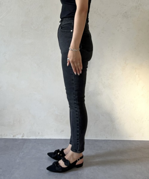 prose verse（プロズヴェール）の「ストレッチスキニーデニム（デニムパンツ・レディース・ブラック/ブルー/サックスブルー・LARGE/MEDIUM/MP）」の8枚目の写真