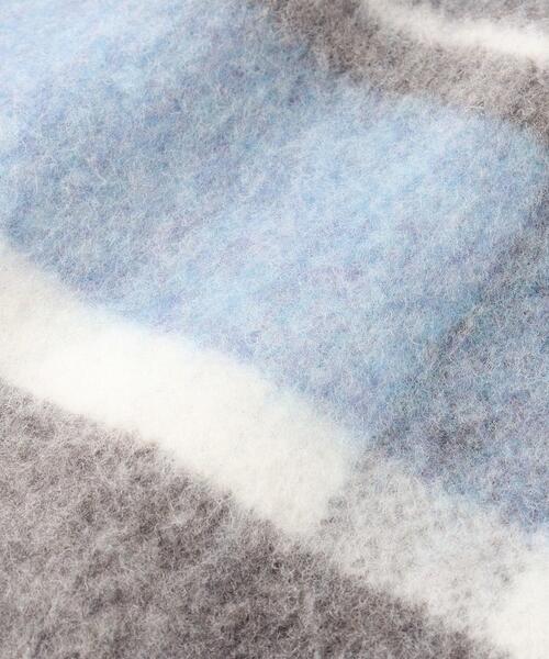 tk.TAKEO KIKUCHI（ティーケータケオキクチ）の「◆ソフト大判マフラーストール（マフラー・メンズ・ブラック/ベージュ/オフホワイト/ブラック系1/グレー系1・00）」の9枚目の写真