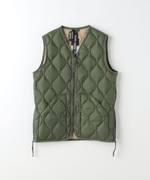 凡人】entire studios グリーン ダウンベスト M 凡人】entire studios