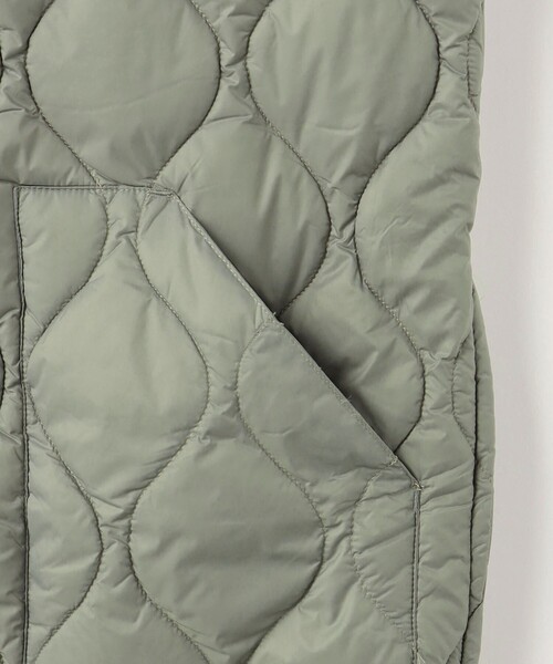 TAION(タイオン)の「<TAION>ミリタリー Vネック ダブルジップ ダウンベスト(ダウンベスト・メンズ・オリーブ/ブラック/ライトグレー/ケリーグリーン・L/M/XL)」の18枚目の写真