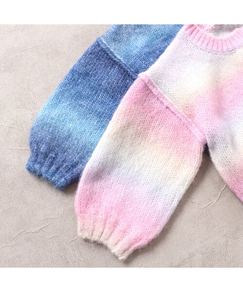 BREEZE(ブリーズ)の「2WAYグラデーションニット(ニット/セーター・キッズ・ピンク/ブルー・100/120/140/90)」の4枚目の写真